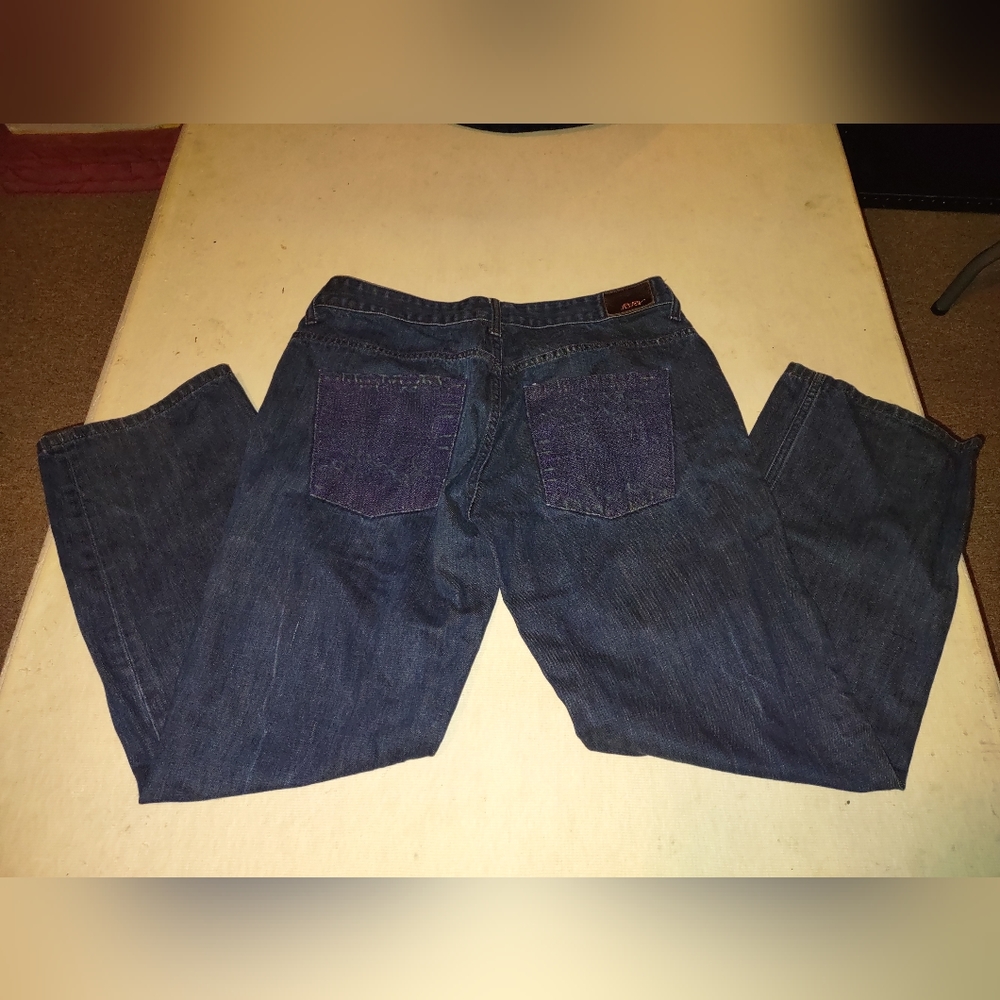 RSRV Men's Jeans Black & Blue Size 36/32 NWOT